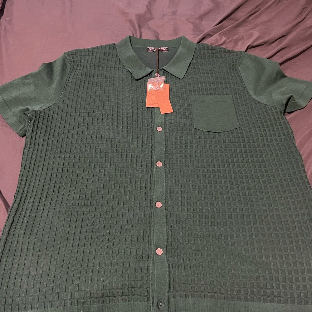 PAUL JONES LINEN POLO
